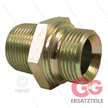 Doppelnippel - Stahl - 1" AG BSP x 1" AG NPT | Bild 2