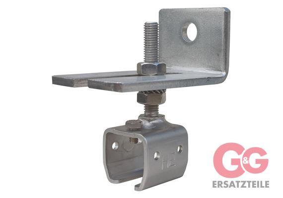 Doppelwandwinkel Länge 100 mm VA