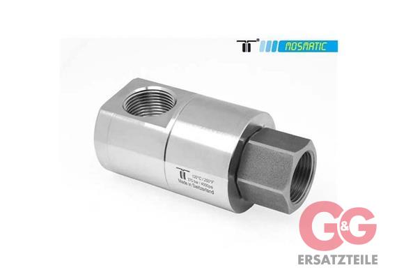 Drehgelenk 90º gross einfach-gelagert DGE-90°-28 G1¼"F G1¼"F