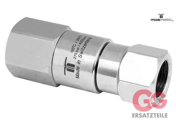Drehgelenk verstärkt einfach gelagert DGV-06 G3/8"F G3/8"F