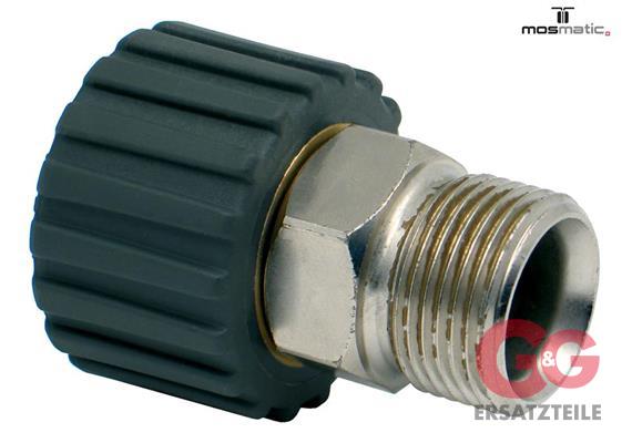 Drehkupplung, grau, rostfrei DKS-06 M21x1,5-F M21x1,5-M
