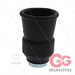 Düsenschutz 1/4" IG - Stahl - Gummi - schwarz - für MT-Lanze | Bild 2