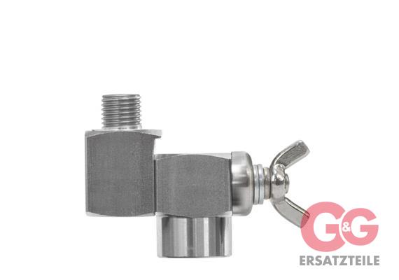 Düsenträger ST-330 1/4"IG : 1/4"AG klemmbar