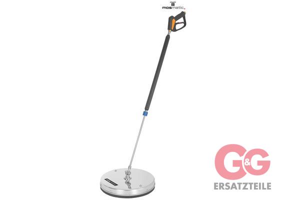 Flächenreiniger-E-Gleiter mit Pistole+Düsen FL-EG ø410 G3/8"F (M22,1/8") 275bar