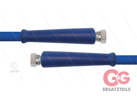HD-Schlauch blau 2SC-12 - 10m - 2x 1/2" DKR - 2x GKS - 400 Bar