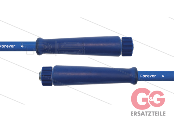 HD-Schlauch blau 2SCX10 - Forever - 20m - 2x M22x1,5 HV konisch - 2x GKS - 400 Bar
