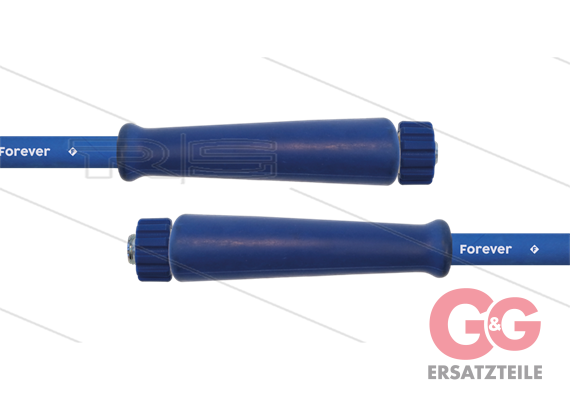 HD-Schlauch blau 2SCX10 - Forever - 25m - 2x M22x1,5 HV konisch - 2x GKS - 400 Bar