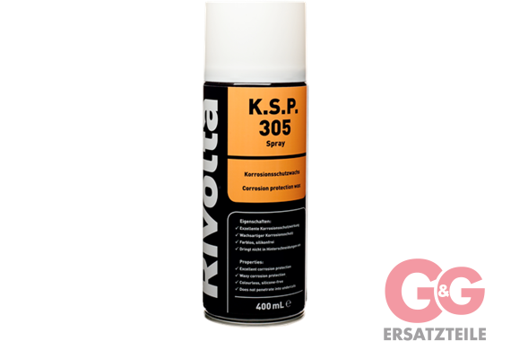 K.S.P. 305 Spray Wachsartiger Korrosionsschutz 400 ml Spraydose