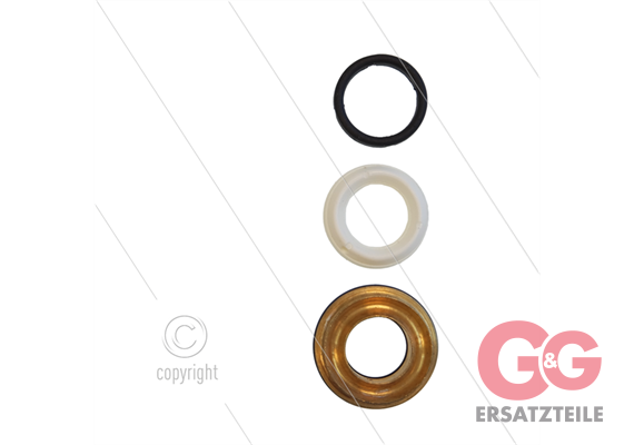 Kit 119 - kompletter Dichtsatz Ø15mm für 1 Plunger