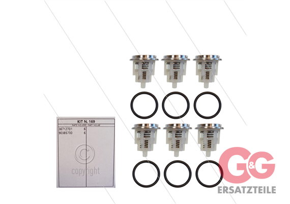 Kit 169 - Ventilsatz (6x) - Serie 47 + 66