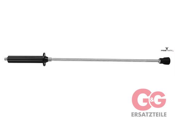 Lanze mit Sieb, gerade, mit Düsenschutz LAS 750/160 G1/4"M60° 1/8"NPT-F G3/8"M
