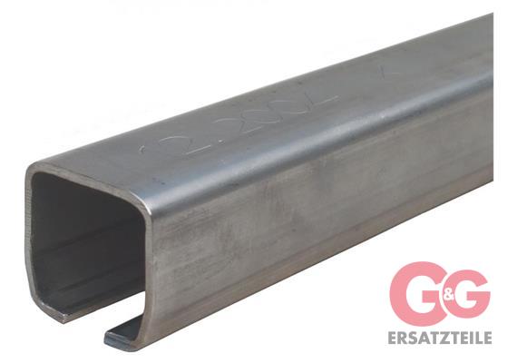 Laufschienenprofil 30 mm 6 Mtr. VA
