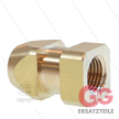 Muffe 1/4" IG - Messing - Vierkant mit Schlitz | Bild 3