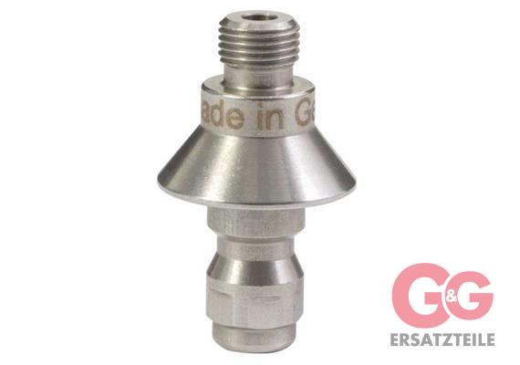 Nippel ST-245 1/8AG 40 mm Edelstahl