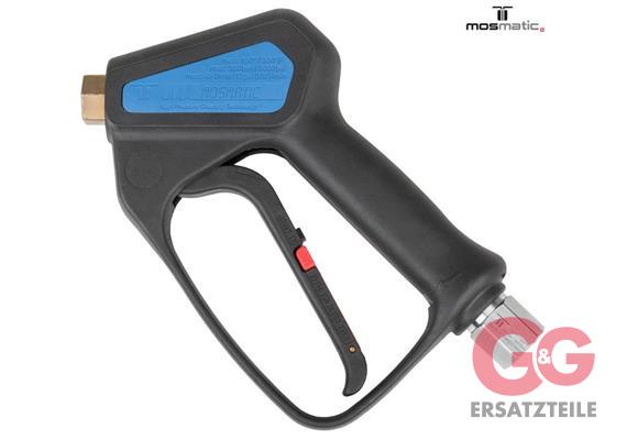 Pistole-HD Mosmatic "NEO" „Relax Action" Blau drehbar 350-bar 150°C in:G3/8"F out:G1/4"F