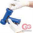 Pistole ST-1200 1/2"IG drehbar Messing blau | Bild 3