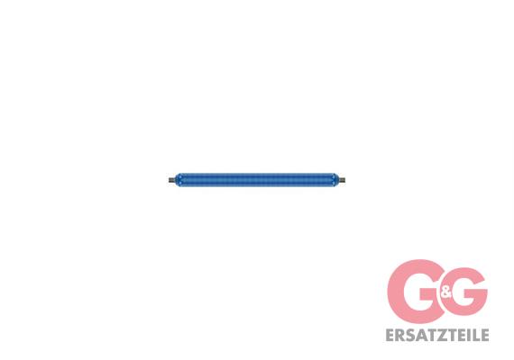 Pistolenverlänger. 430 mm Edelstahl Blau