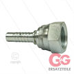 Pressnippel - Stahl - DN10 (3/8") - 3/8" DKR - SW22 | Bild 3