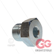 Reduziernippel - Edelstahl - 3/8" AG x 1/8" IG | Bild 2