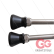 RP54 Doppellanze - L=980mm - Edelstahl - mit Seitengriff - isolierung L=290mm - 400 Bar | Bild 4