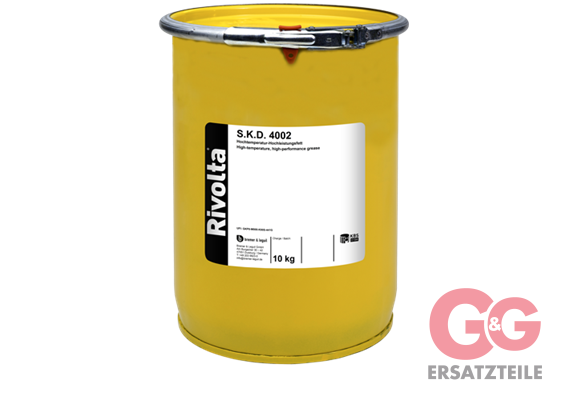 S.K.D. 4002vHochtemperatur-Hochleistungsfett 10 kg Hobbock