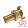 Saugkupplung - Messing - Geka - Ø25mm - 1" Schlauchtülle | Bild 3