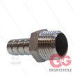 Schlauchtülle - Edelstahl - Ø13mm - 1/2" AG | Bild 2