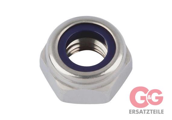 Sechskantmutter M10-DIN982 Edelstahl A2 blank