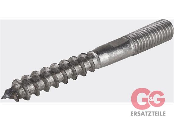 Stockschraube M8x80 V2A für Rohrschelle