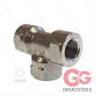 T-Stück - Edelstahl - 3 x 1/2" IG BSP - 600 Bar | Bild 2
