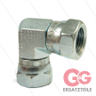 Winkel Stahl - 2 x 3/8" Überwurfmutter - BSP | Bild 2