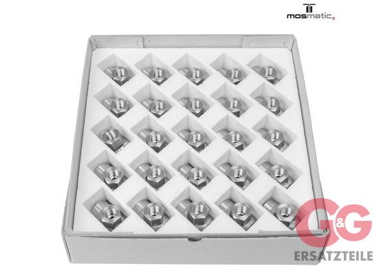 Winkeldrehgelenk-E INOX OEM-Box Box-WDEI-07 G1/4"F G1/4"F H=24 ø18