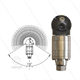 A42-R2 - selbstdrehender Tankreiniger - 70 Bar - 21 l/min