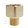 Adapter M18x1,5 IG x 1/4" AG - Messing - 1-teilig
