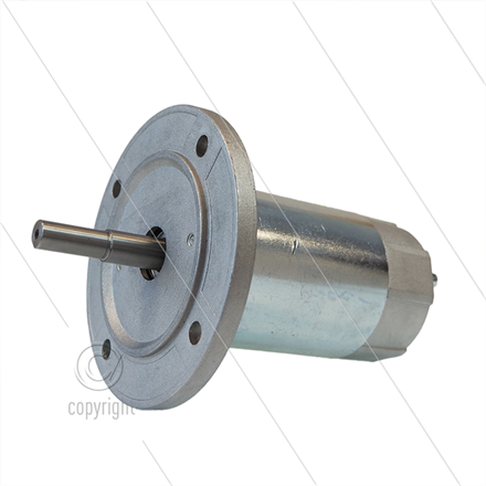 Brennermotor - Tecno.mec - 12V-DC - 110W - mit Flansch