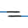 Carwash Titan-Slide Schlauch blau DN06 - 4,4m - 2x 1/4" DKR - 2x SKS schwarz - 300 Bar