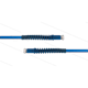 Carwash Titan-Slide Schlauch blau DN06 - 4,5m - 2x 1/4" DKR - 2x SKS - 300 Bar