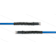 Carwash Titan-Slide Schlauch blau DN06 - 6,0m - 2x 1/4" DKR - 2x SKS schwarz - 300 Bar