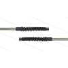Carwash Titan-Slide Schlauch grau DN06 - 4,0m - 2 x M18x1,5 (12L) DKOL - 2x SKS schwarz