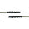 Carwash Titan-Slide Schlauch grau DN06 - 4,3m - 2 x 1/4" DKR - 2x SKS schwarz - 300 Bar