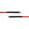 Carwash Titan-Slide Schlauch rot DN06 - 5,0m - 2x 1/4" AGR - 2x SKS schwarz - 300 Bar