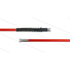 Carwash Titan-Slide Schlauch rot DN06 - 5,0m - 2x 1/4" DKR - 2x SKS schwarz - 300 Bar
