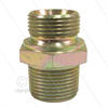 Doppelnippel - Stahl - 1" AG BSP x 1" AG NPT