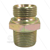 Doppelnippel - Stahl 3/4" AG BSP x 3/4" AG NPT