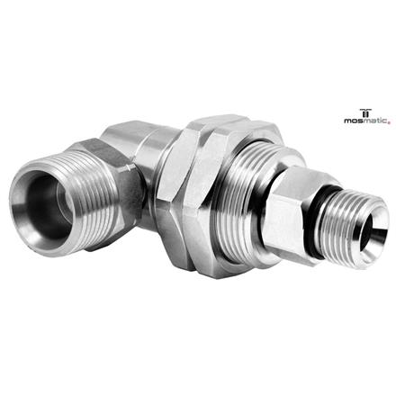 Drehgelenk-90° m.Schottgewinde, rostfrei DGG-06-90° M22x1,5-M G3/8"M M28x1,5