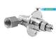 Drehgelenk-90° mit Flansch, Karbid/rf DYF-06-90° G3/8"F G3/8"M