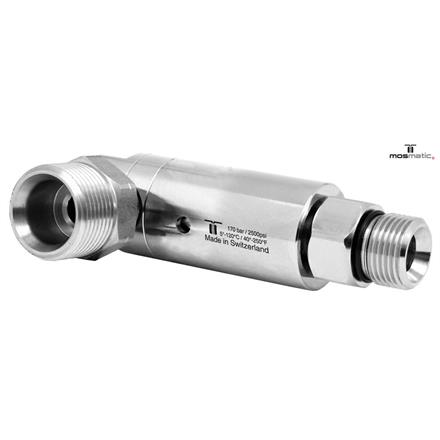 Drehgelenk-90° ø25, Keramik/rostfrei DXL-06-90° M22x1,5-M G3/8"M