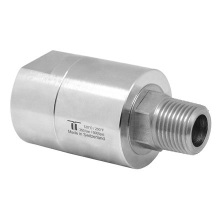 Drehgelenk DGEI-13 1/2" IG-AGk 350 bar 30 U/min 120 °C