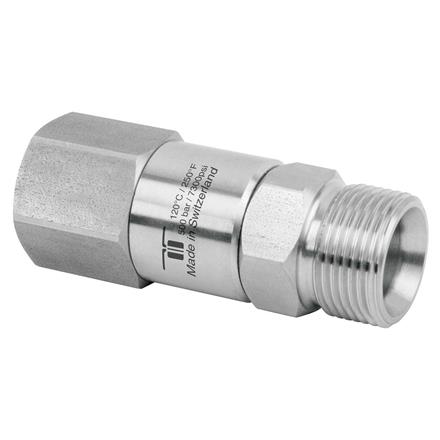 Drehgelenk DGVI-06 1/4IG-M22x1,5 500 bar 30 U/min