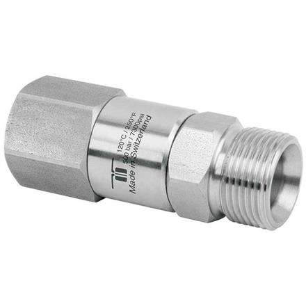 Drehgelenk DGVI-06 G1/4"IG M18AG(CEL)500 bar 30 U/min